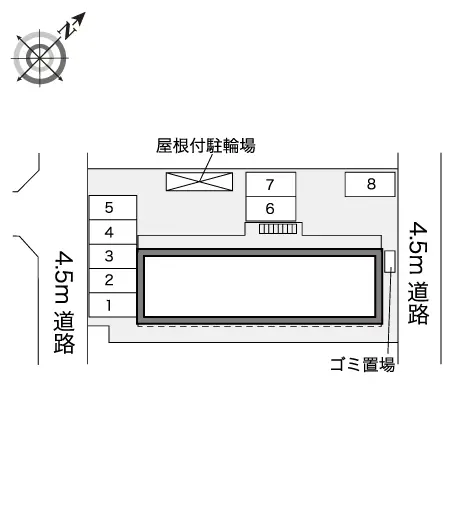 ★手数料０円★秦野市西大竹 月極駐車場